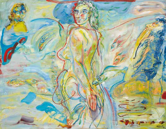 Nacimiento de Venus y peces voladores
