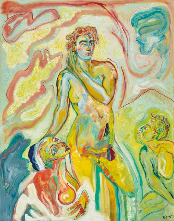 Familia y volcán