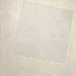Kazimir Malévich, Cuadro blanco sobre fondo blanco, 1918